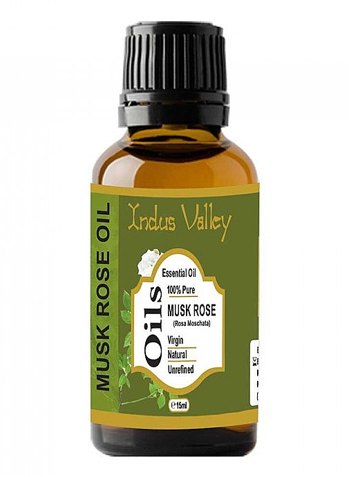 Натуральное эфирное масло мускусной розы - Indus Valley — фото N1