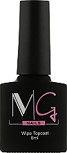 Парфумерія, косметика Фінішне покриття з липким шаром - MG Nails Wipe Top Coat