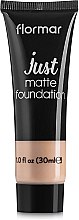 Парфумерія, косметика Матувальний тональний крем - Flormar Just Matte Foundation