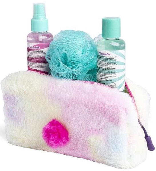 Набор - Martinelia Circus Bath Bag Set (sh/gel/100ml + b/spray/100ml + sponge/1pcs + bag/1pcs) — фото N3