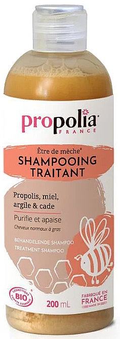 Шампунь для волос с прополисом - Propolia Organic Treatment Propolis Shampoo — фото N1
