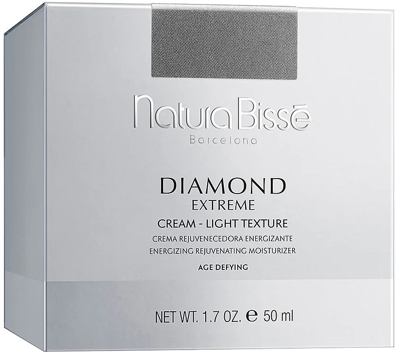 Омолоджувальний та зволожувальний крем для обличчя легкої консистенції - Natura Bisse Diamond Extreme Cream Light Texture — фото N3