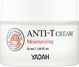 Зволожувальний крем для жирної і проблемної шкіри - Yadah Anti-T Moisturizing Cream — фото N1