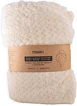 Духи, Парфюмерия, косметика Полотенце-тюрбан для сушки волос, белое - Mohani Microfiber Hair Towel White