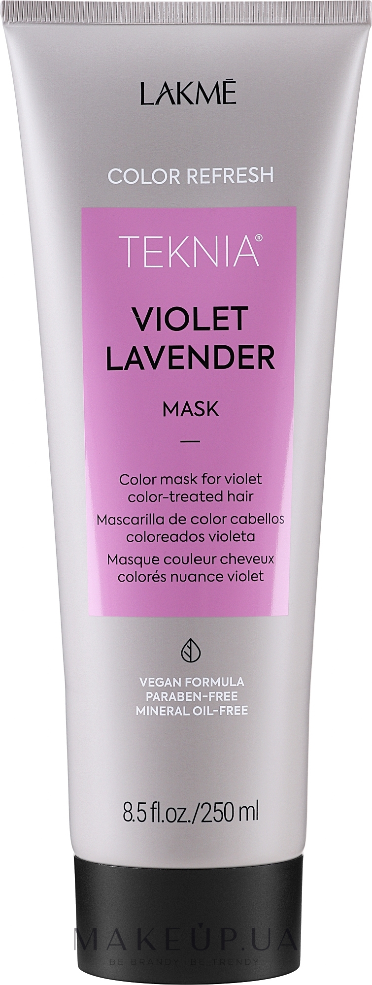 Маска для обновления цвета фиолетовых оттенков волос - Lakme Teknia Color Refresh Violet Lavender Mask — фото 250ml