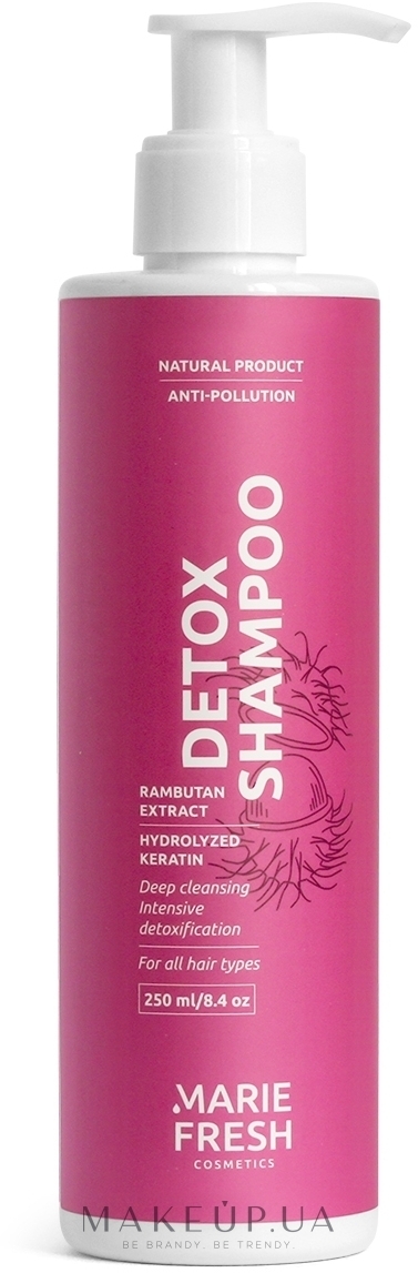 Шампунь для волосся "Детокс" - Marie Fresh Cosmetics Anti-Pollution — фото 250ml