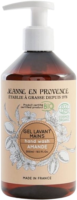 Органічний гель для миття рук - Jeanne En Provence Amande Hand Wash — фото N1