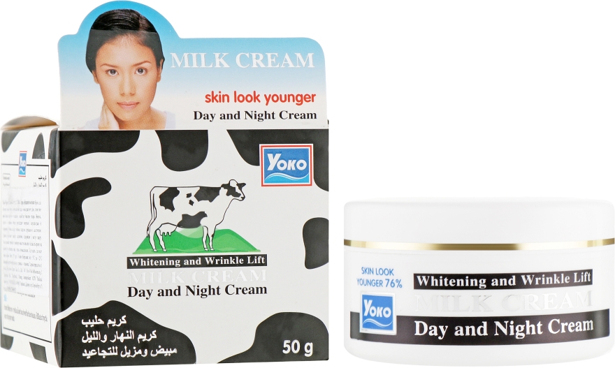 Крем для лица с протеинами молока - Yoko Milk  — фото N1