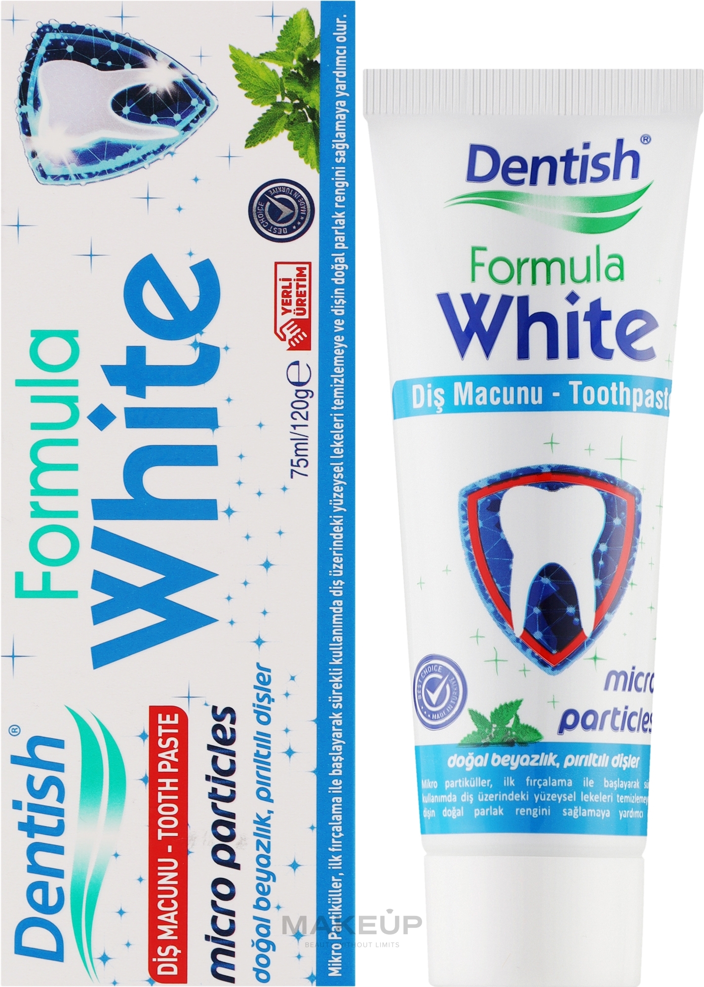 Зубная паста "Отбеливающая" - Dentish Formula White — фото 120g