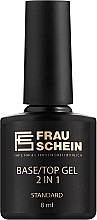 Духи, Парфюмерия, косметика База и топ 2в1 для ногтей - Frau Schein Standard Base/Top Gel Polish 2 in 1 