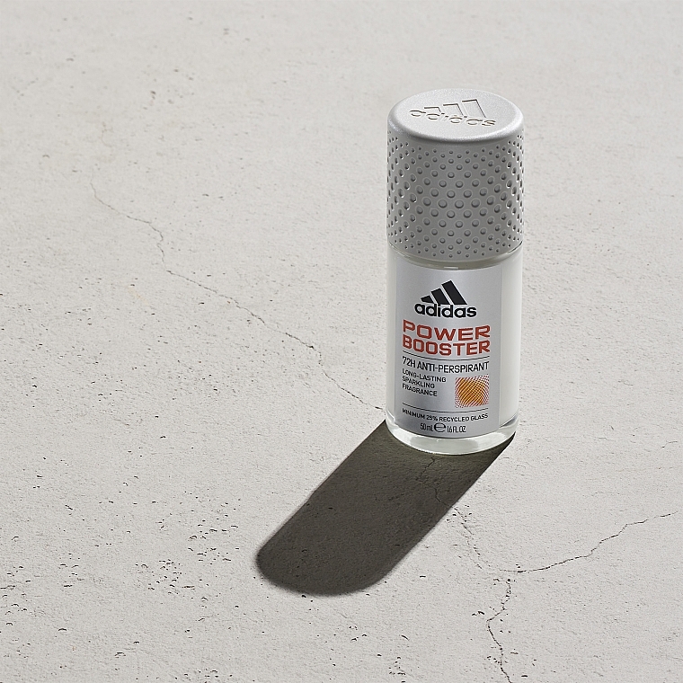 Дезодорант-антиперспирант шариковый для мужчин - Adidas Power Booster 72H Anti-Perspirant Roll-On — фото N3