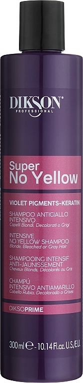 Шампунь для нейтралізації жовтизни - Dikson Super No-Yellow Shampoo — фото N1