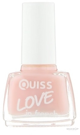 Лак для ногтей - Quiss Love In French Nail Polish — фото 01