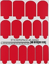 Дизайнерские наклейки для ногтей "Wraps S-00022" - StickersSpace — фото N1