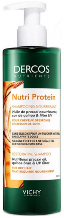 Восстанавливающий шампунь - Vichy Dercos Nutrients Nutri Protein Shampoo — фото N1