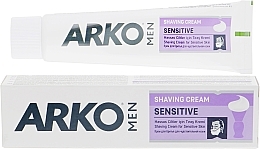 УЦІНКА Крем для гоління "Sensitive" - Arko Men * — фото N2