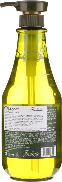 Гель для душа - Frulatte Olive Body Wash — фото N2