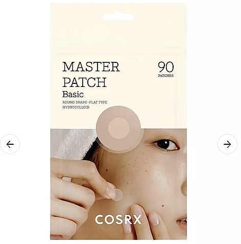 Лечебные пластыри от высыпаний, 90шт - Master Patch Basic — фото N1