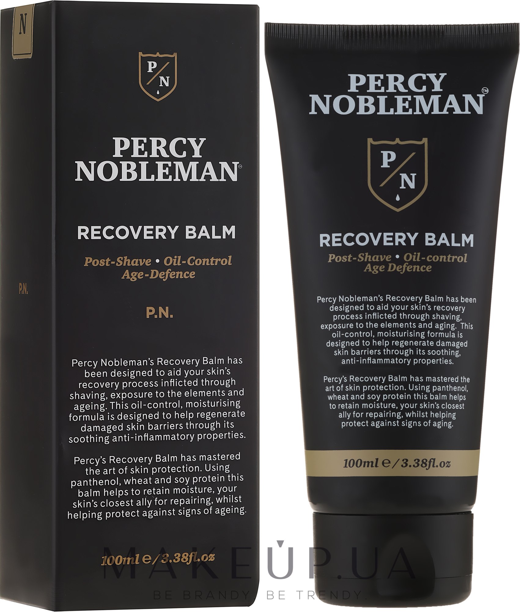 Бальзам після гоління відновлювальний - Percy Nobleman Recovery After Shave Balm — фото 100ml