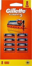 Сменные кассеты для бритья, 8 шт. - Gillette Fusion5 — фото N10