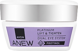 Дневной крем для кожи вокруг глаз - Avon Anew Platinum Lift & Tighten Protinol Day Cream SPF 20 — фото N1