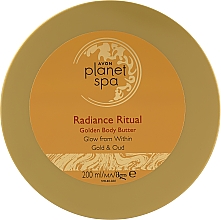 Парфумерія, косметика Масло для тіла - Avon Planet Spa Radiance Ritual Golden Body Butter