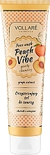 Гель для вмивання з екстрактом персика й винограду - Vollare Cosmetics VegeBar Peach Vibe Cleansing Face Gel — фото N1