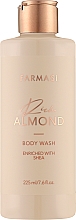 Парфумерія, косметика Гель для душу з олією солодкого мигдалю та маслом ши - Farmasi Rich Almond Body Wash