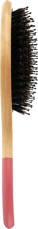 Дерев'яна щітка для волосся з натуральною та нейлоновою щетиною, 498639 - Inter-Vion Wooden Line Brush — фото N2