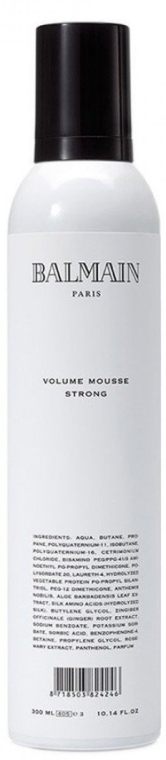 Мус для об'єму сильної фіксації - Balmain Paris Hair Couture Volume Mousse Strong — фото N1