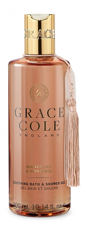 Гель для ванны и душа "Имбирь, лилия и мандарин" - Grace Cole England Ginger Lily & Mandarin Soothing Bath & Shower Gel — фото N1