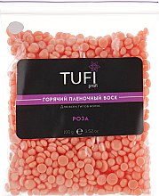 Парфумерія, косметика Гарячий віск у гранулах "Троянда" - Tufi Profi Hot Wax