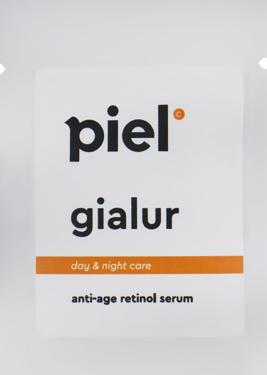 Антивікова зволожувальна сироватка з гіалуроновою кислотою, еластином, колагеном і ретинолом - Piel cosmetics Rejuvenate Piel Gialur (пробник) — фото N1