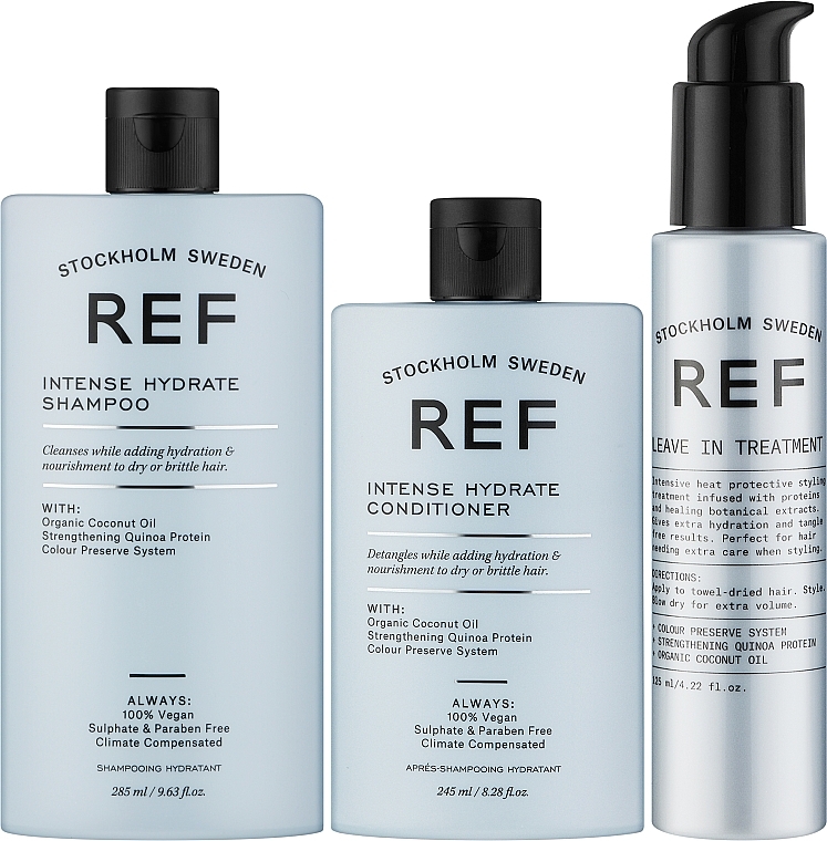 Набір - REF Intense Hydrate Set (h/shampoo/285ml + h/cond/245ml + leave/in/tr/125ml) — фото N2