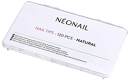Тіпси натуральні - NeoNail Professional Nail Tips Natural — фото N1
