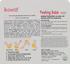 Пілінг-бальзам для грубої шкіри ніг, рук, ліктів - Koelf Peeling Balm — фото N3
