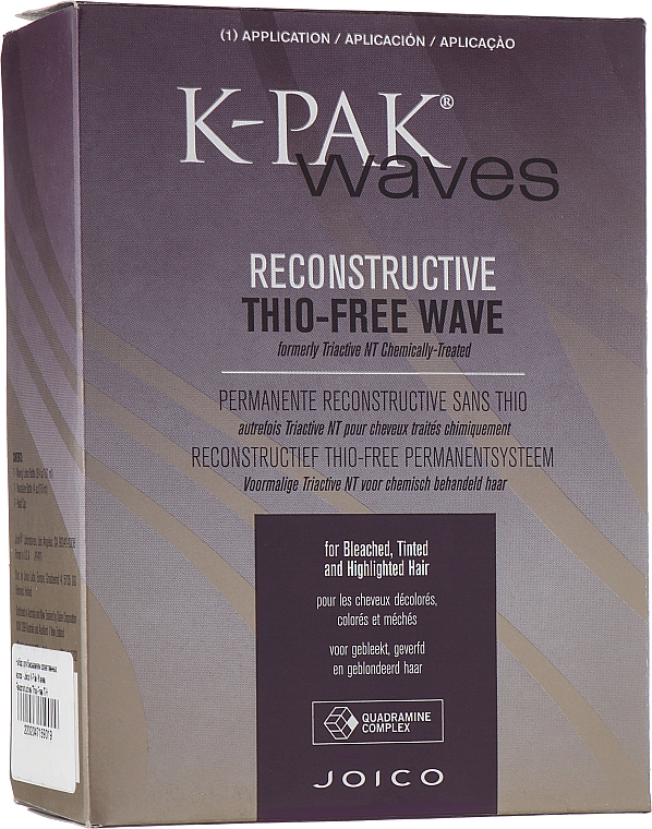 Набор для биозавивки осветленных волос - Joico K-Pak Waves Reconstructive Thio-Free T/H