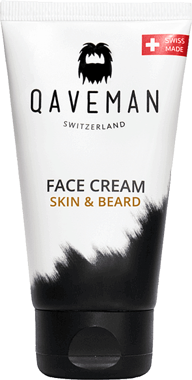 Крем для обличчя й бороди - Qaveman Face Cream Skin & Beard — фото N1