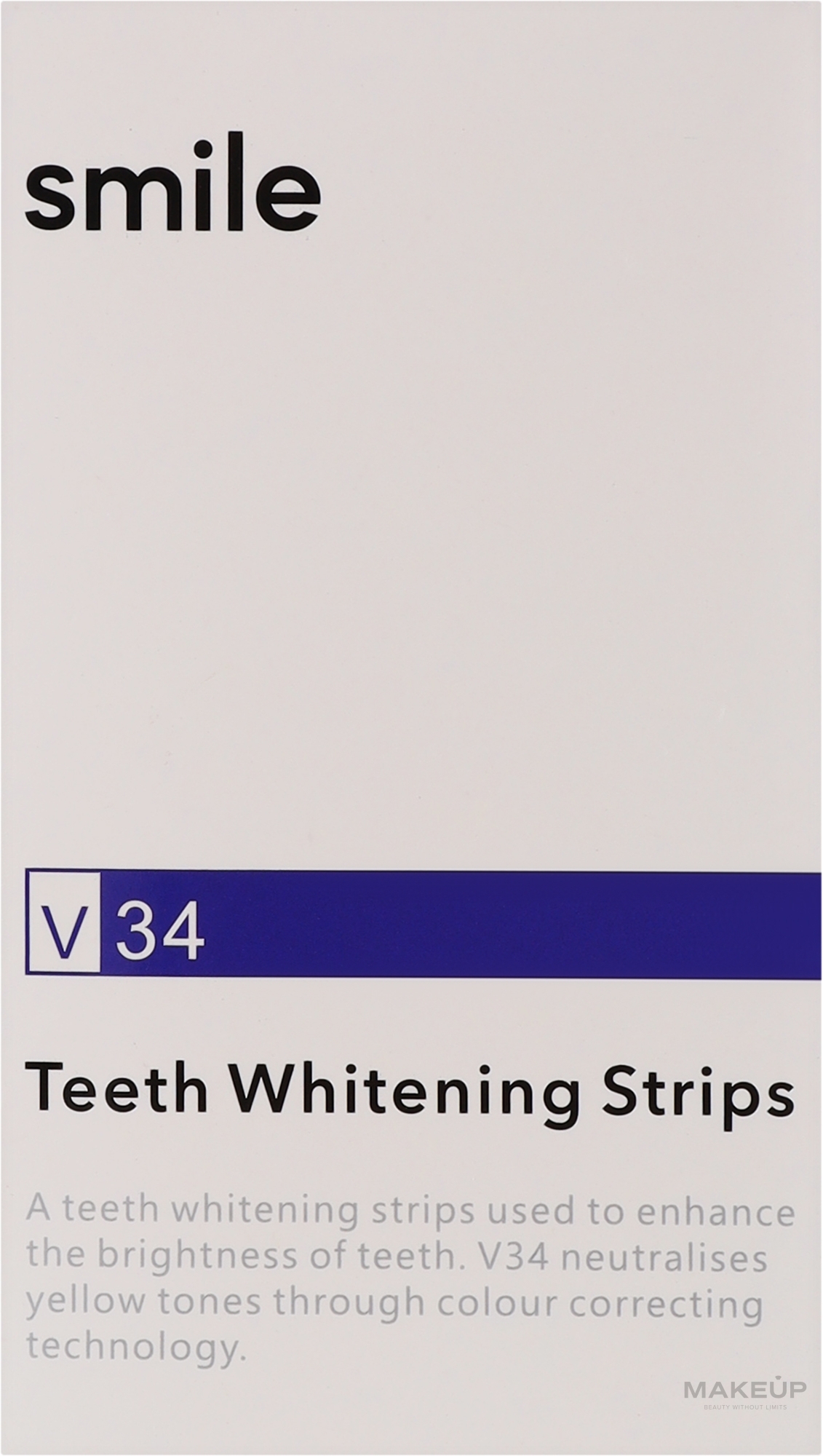 Отбеливающие полоски для зубов - Smilekit Smile V34 Teeth Whitening Strips — фото 14шт