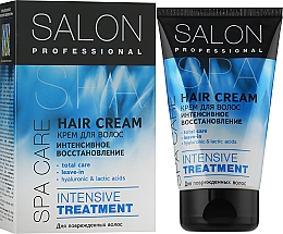 Крем для волос "Интенсивное восстановление" - Salon Professional Spa Care Hair Cream — фото N2