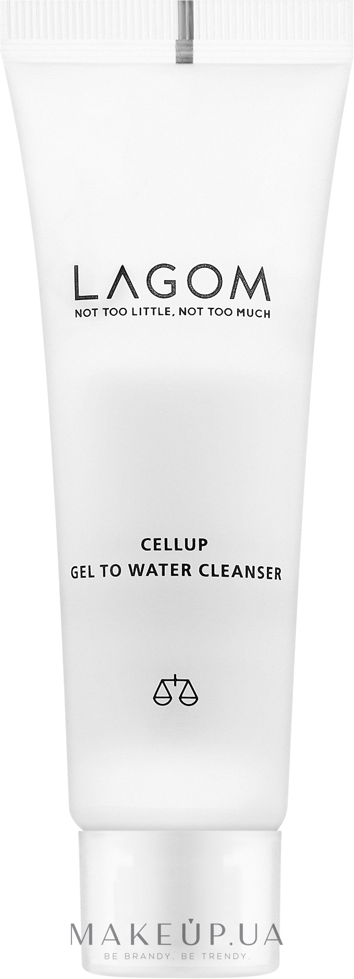 Мягкий очищающий гель - Lagom Cellup Gel To Cleanser (мини) — фото 30ml
