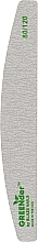 Духи, Парфюмерия, косметика Корундовая пилка, полумесяц, 80/120 - Blaze Nails GREENder