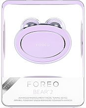 Микротоковый аппарат для лица - Foreo Bear 2 Advanced Microcurrent Full-Facial Toning Device Lavender — фото N2