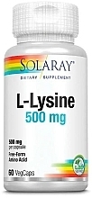 Духи, Парфюмерия, косметика Аминокислота "L-лизин", 500 mg - Solaray L-Lysine Free Form