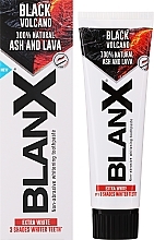 Парфумерія, косметика Відбілювальна зубна паста - BlanX Black Volcano Extra White
