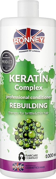 Кондиционер для волос - Ronney Professional Keratin Complex Rebuilding Conditioner