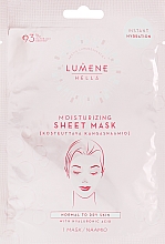 Парфумерія, косметика Зволожувальна тканинна маска для обличчя - Lumene Hella Moisturizing Sheet Mask