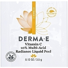 Мультикислотный жидкий пилинг с 10% витамином С для сияния кожи - erma E Vitamin C 10% Multi-Acid Radiance Liquid Peel (пробник) — фото N1