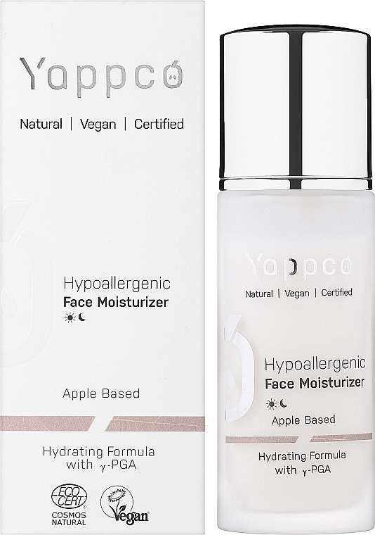 Увлажняющий крем для лица - Yappco Hypoallergenic Moisturizer Face Cream — фото N2