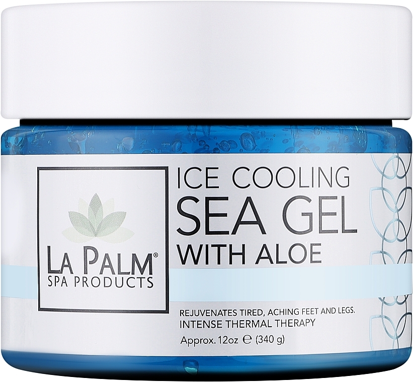 Освежающий гель для ног с эвкалиптовым маслом - La Palm Ice Cooling Sea-Gel — фото N1